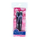 【送料お得・まとめ買い×240個セット】貝印 HL0146SS レディーヘアクリップL 2本入 BK