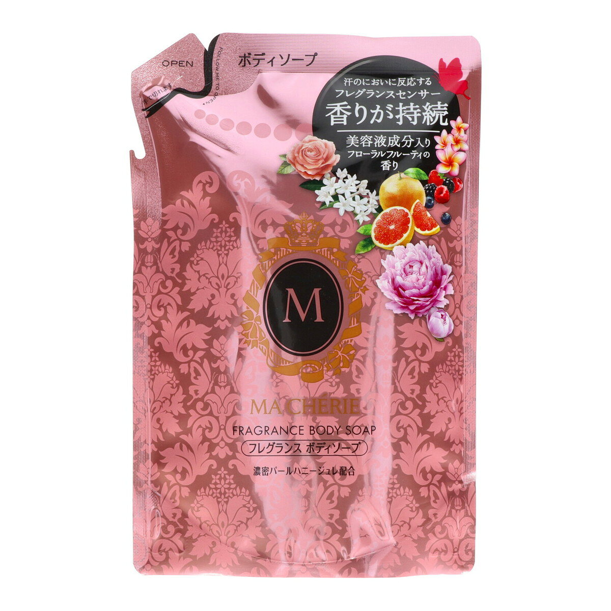 【あわせ買い2999円以上で送料お得】マシェリ　フレグランス　ボディソープ　つめかえ用 350ml (4901872455928)