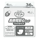 【送料お得・まとめ買い×3個セット】大王製紙 アテント Sケア長時間安心パッド ワイドタイプ 3回吸収 36枚入▼医療費控除対象商品