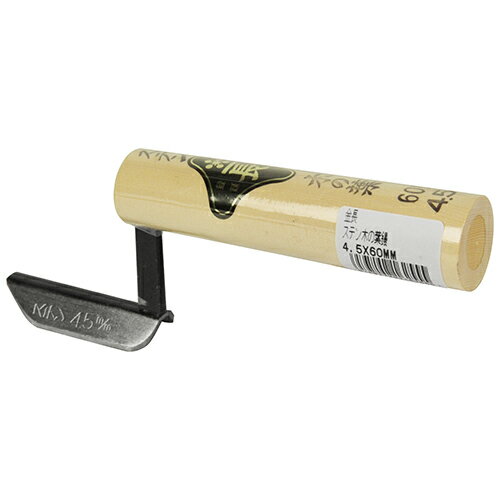 金長 ステン木の葉コテ 4.5X60mm