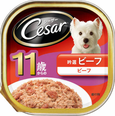 Natural - 【あわせ買い2999円以上で送料お得】 CE64N　シーザー　11歳　吟選ビーフ　ビーフ　100G (4902397824848)