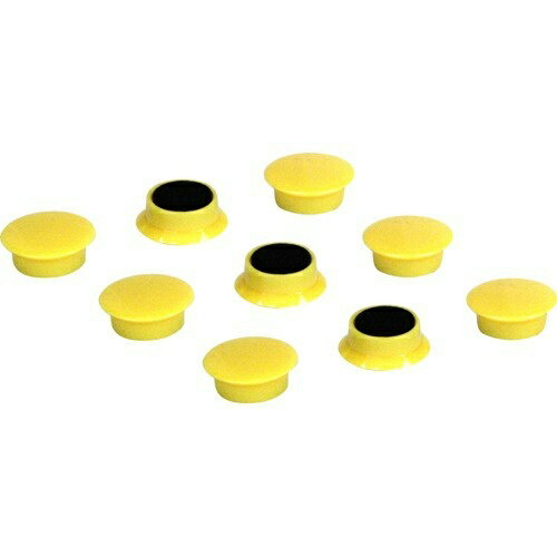 【あわせ買い2999円以上で送料お得】藤原産業 E-Value カラーマグネット 小 EMT-09YE