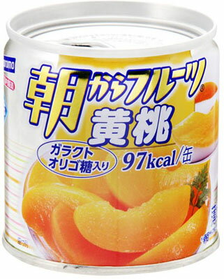 【送料お得】はごろも 朝からフルーツ 黄桃 190g×24個セット (4902560171038)