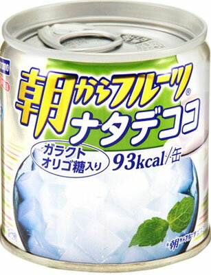【送料込】はごろも 朝からフルーツ ナタデココ 190g×24個セット (4902560171052)