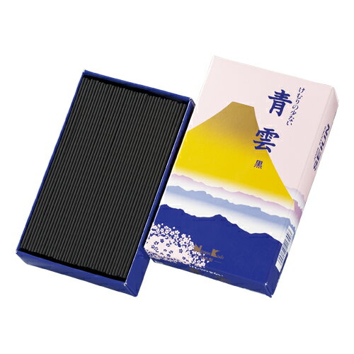 【あわせ買い2999円以上で送料お得】お線香　「 青雲　黒　大型バラ詰 」