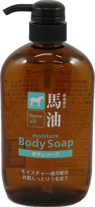【送料お得・まとめ買い×7個セット】馬油ボディソープ 600ml (4513574015951)