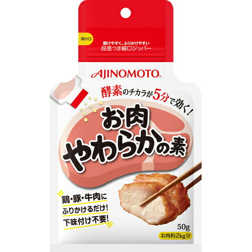 【送料込】味の素 お肉やわらかの素 50g×40個セット (4901001288601)