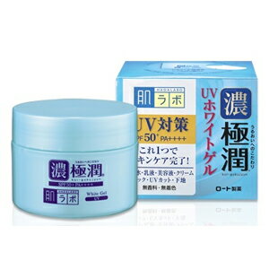 ロート製薬 肌研（ハダラボ）　極潤UVホワイトゲル(内容量：90G) (4987241145676)