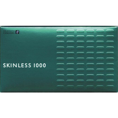 楽天ホームライフ【あわせ買い2999円以上で送料お得】オカモト　スキンレス1000 12個入り（コンドーム） 【4970520231016】
