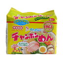 【送料込】 イトメン チャンポンめん 5食入 ×18個セット(4)