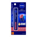 【送料お得・まとめ買い×7個セット】花王 ニベア リッチケア&カラーリップ スモーキーローズ 2g