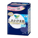 【送料お得・まとめ買い×7個セット】花王 ロリエ しあわせ素肌 ボリュームパック 多い夜用 30cm 羽つき 18コ入 医薬部外品 生理用紙ナプキン