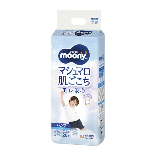 【送料お得・まとめ買い×3個セット】ユニ・チャーム ムーニーマン パンツ ビッグより大きい (13 28kg) 男の子 エアフィット(26枚入) 【送料お得・まとめ買い×3個セット】ユニ・チャーム ムーニーマン パンツ ビッグより大きい (13 28kg) 男の子 エアフィット(26枚入)