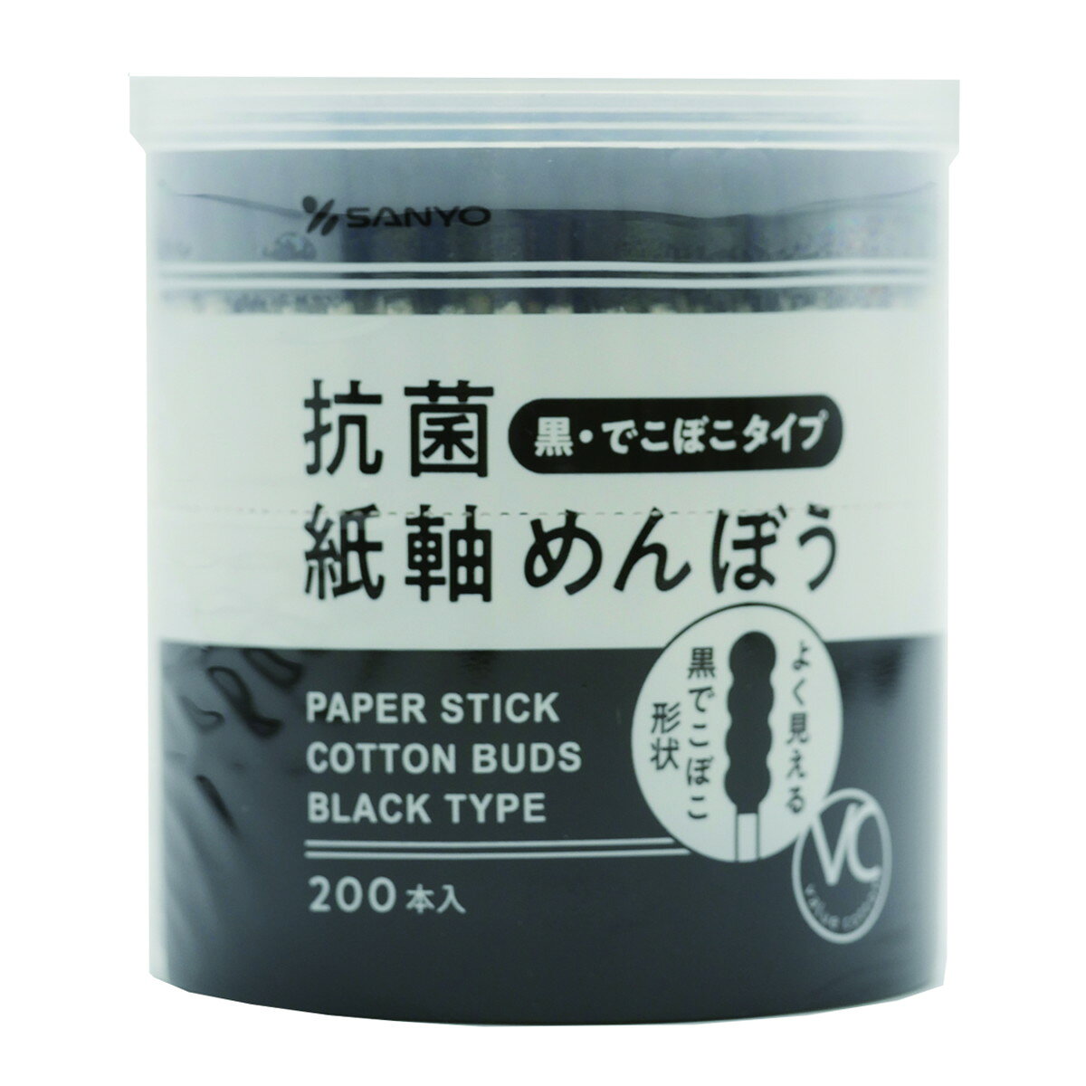 商品名：山洋 VC20 黒でこぼこ 抗菌 紙軸 めんぼう 200本内容量：200本JANコード：4936613105749発売元、製造元、輸入元又は販売元：山洋原産国：ベトナム商品番号：101-4936613105749商品説明人気の耳垢をミゾで絡め取る黒いでこぼこ形状の綿棒です。広告文責：アットライフ株式会社TEL 050-3196-1510 ※商品パッケージは変更の場合あり。メーカー欠品または完売の際、キャンセルをお願いすることがあります。ご了承ください。