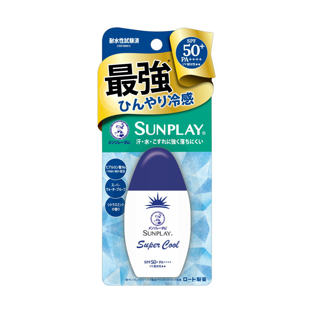 【お一人様1個限り特価】【ロート製薬】【サンプレイ】メンソレータム サンプレイスーパークール【30g】 【4987241138890】