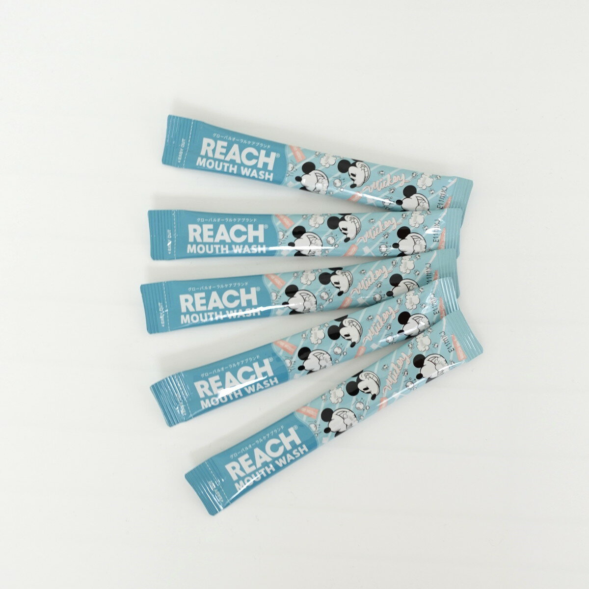 【送料お得・まとめ買い×9個セット】銀座ステファニー化粧品 リーチ マウスウォッシュ クラシックミントフレーバー ディズニー 5本入
