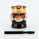 【お一人様1個限り特価】マルエス 磨きりん4点セット 2.5寸 ( 仏具 ) ( 4902741301858 )
