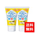 【送料無料】健栄製薬 ベビーワセリン 60g×2個セット (4987286413440)無香料・無着色・バラベンフリー。チューブタイプ皮膚・口唇を保護、乾燥を防ぐ