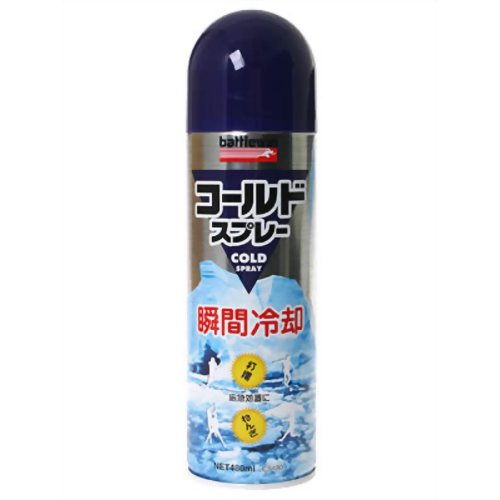 【送料お得・まとめ買い×7個セット】【ニチバン】バトルウィン コールドスプレー 480ml