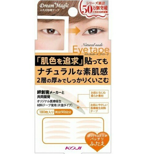 【あわせ買い2999円以上で送料お得】コージー ドリームマジック ナチュラル ヌード アイテープII スリ..