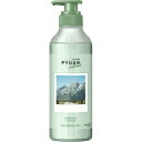 【送料込・まとめ買い×12個セット】花王 メリットピュアン ナチュラル シャンプー ポンプ 425ml