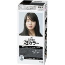 【あわせ買い2999円以上で送料無料】花王 リーゼ プリティア 泡カラー 髪色もどしブラック 108ml