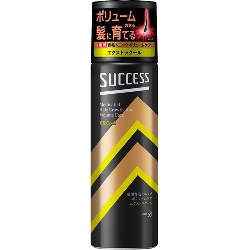 【あわせ買い2999円以上で送料お得】花王 サクセス 薬用育毛トニックボリュームケア エクストラクール 180g