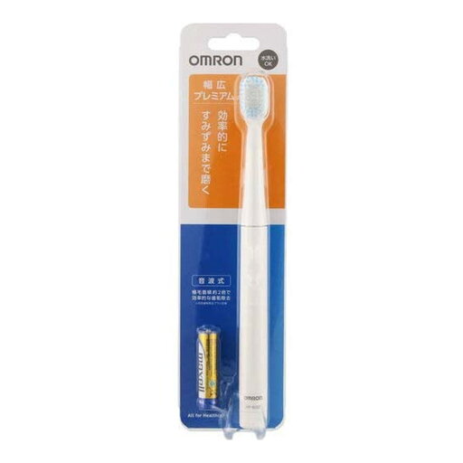 【あわせ買い2999円以上で送料お得】オムロン 音波式電動歯ブラシ HT-B222-W 幅広プレミアムブラシ付 【あわせ買い2999円以上で送料お得】オムロン 音波式電動歯ブラシ HT-B222-W 幅広プレミアムブラシ付
