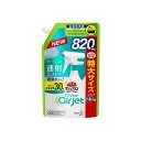 花王 バスマジックリン お風呂用洗剤エアジェット ハーバルシトラス つめかえ用 スパウトパウチ 820ml