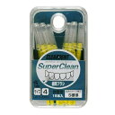 【送料お得・まとめ買い×9個セット】広栄社 クリアデント 歯間 ブラシ イエロー サイズ4 S 標準 お徳用 15本入