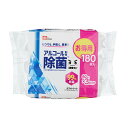 【送料お得・まとめ買い×7個セット】レック 激落ちくん アラクリーネ アルコール配合 除菌 ウェットシート 60枚入×3個パック