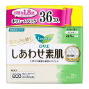 【あわせ買い2999円以上で送料お得】花王 ロリエ しあわせ素肌 ボリュームパック 多い昼用 22.5cm 羽つき 36コ入 医薬部外品 生理用紙ナプキン