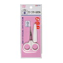 【送料お得・まとめ買い×9個セット】白十字 FC ファミリーケア セーフティはさみ キャップ付