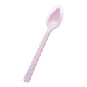 【送料お得・まとめ買い×3個セット】岡部洋食器製作所 口あたりやさしいスプーン 一体深型 大 KU-07 ピンク