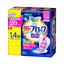 【送料お得・まとめ買い×7個セット】花王 Kao ロリエ 朝までブロック 340 特に多い夜用 羽つき 34cm 無香料 生理用ナプキン 20コ入