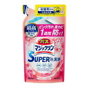 【送料お得・まとめ買い×11個セット】花王 バスマジックリン SUPER泡洗浄 アロマローズの香り つめかえ用 300mL