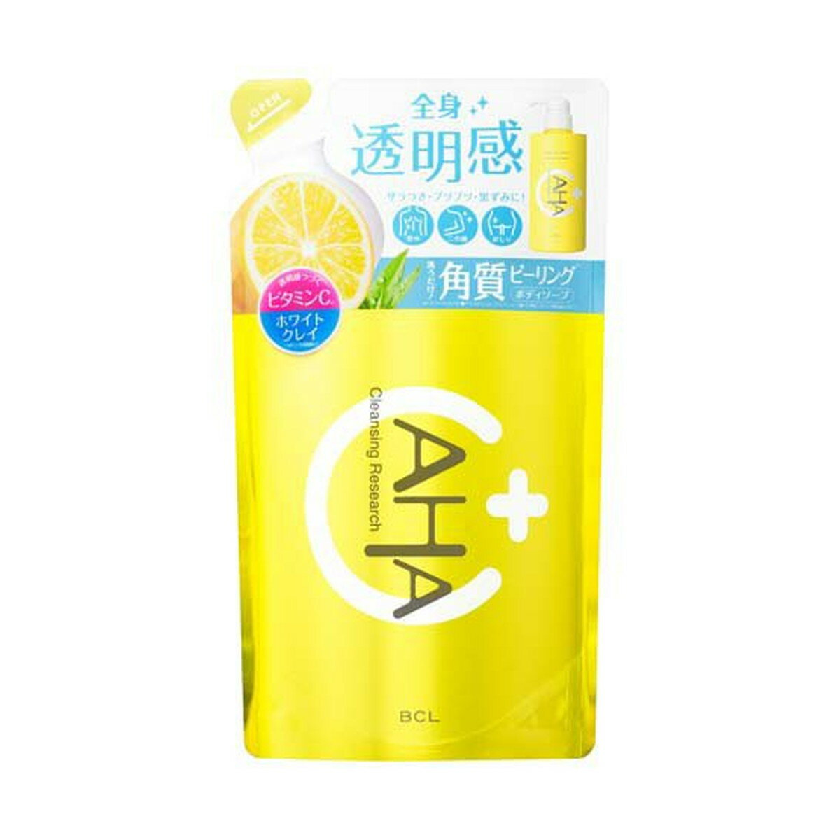【送料お得・まとめ買い×13個セット】BCL クレンジングリサーチ ボディピールソープ C つめかえ 400mL