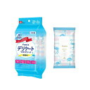 【送料お得・まとめ買い×9個セット】レック フェミア デリケート ウェットシート 無香料 20枚入×2個パック