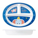 【送料お得・まとめ買い×7個セット】スケーター M370 メラミン製 子供用 ランチプレート ダンボ プチフレンズ ディズニー