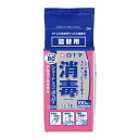 【送料お得・まとめ買い×3個セット】白十字 ショードック スーパー 100枚入 詰替用 消毒用アルコールタオル