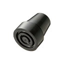【送料お得・まとめ買い×9個セット】ケイ・ホスピア 愛杖用 杖先ゴム 内径18mm 黒(4)