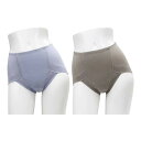 【送料お得・まとめ買い×2個セット】辻一 スタイルセレブリティ 吸水消臭ショーツ 2色組 婦人用 3L TJI-679 ブルーセット