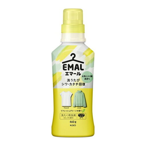 【送料お得・まとめ買い×9個セット】花王 エマール リフレッシュグリーンの香り 本体 460g 洗たく用洗剤 おしゃれ着用 【送料お得・まとめ買い×9個セット】花王 エマール リフレッシュグリーンの香り 本体 460g 洗たく用洗剤 おしゃれ着用