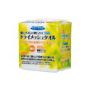 【送料お得・まとめ買い×3個セット】三昭紙業 おもいやり心 ドライメッシュタオル N-100 厚手シート 100枚入 使いきり 不織布