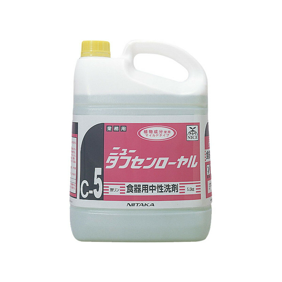 【送料お得・まとめ買い×2個セット】ニイタカ ニュータフセンローヤル 食器用中性洗剤 業務用 5kg