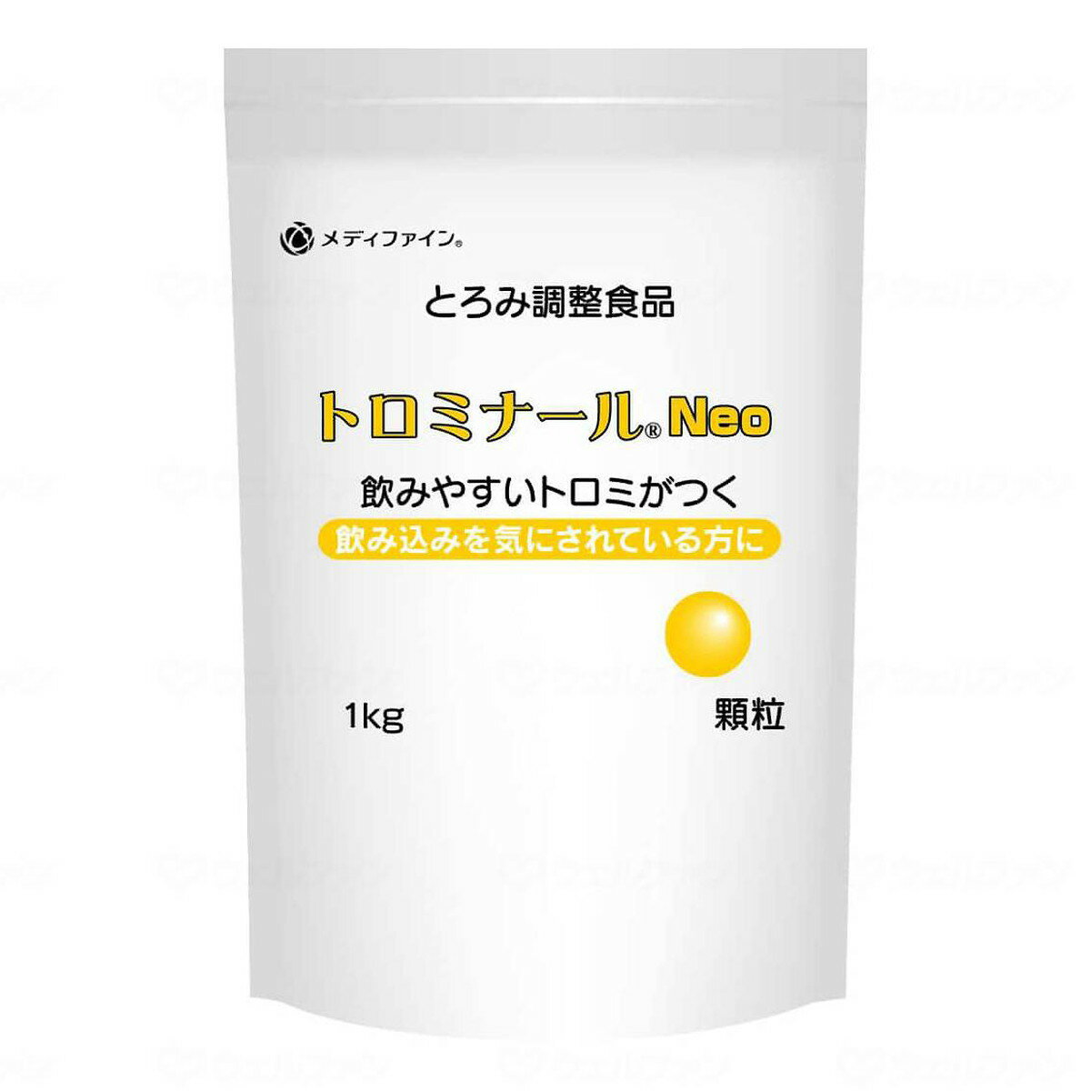 【送料お得・まとめ買い×7個セット】メディファイン とろみ調整食品 トロミナールNeo 顆粒 1kg ファイン