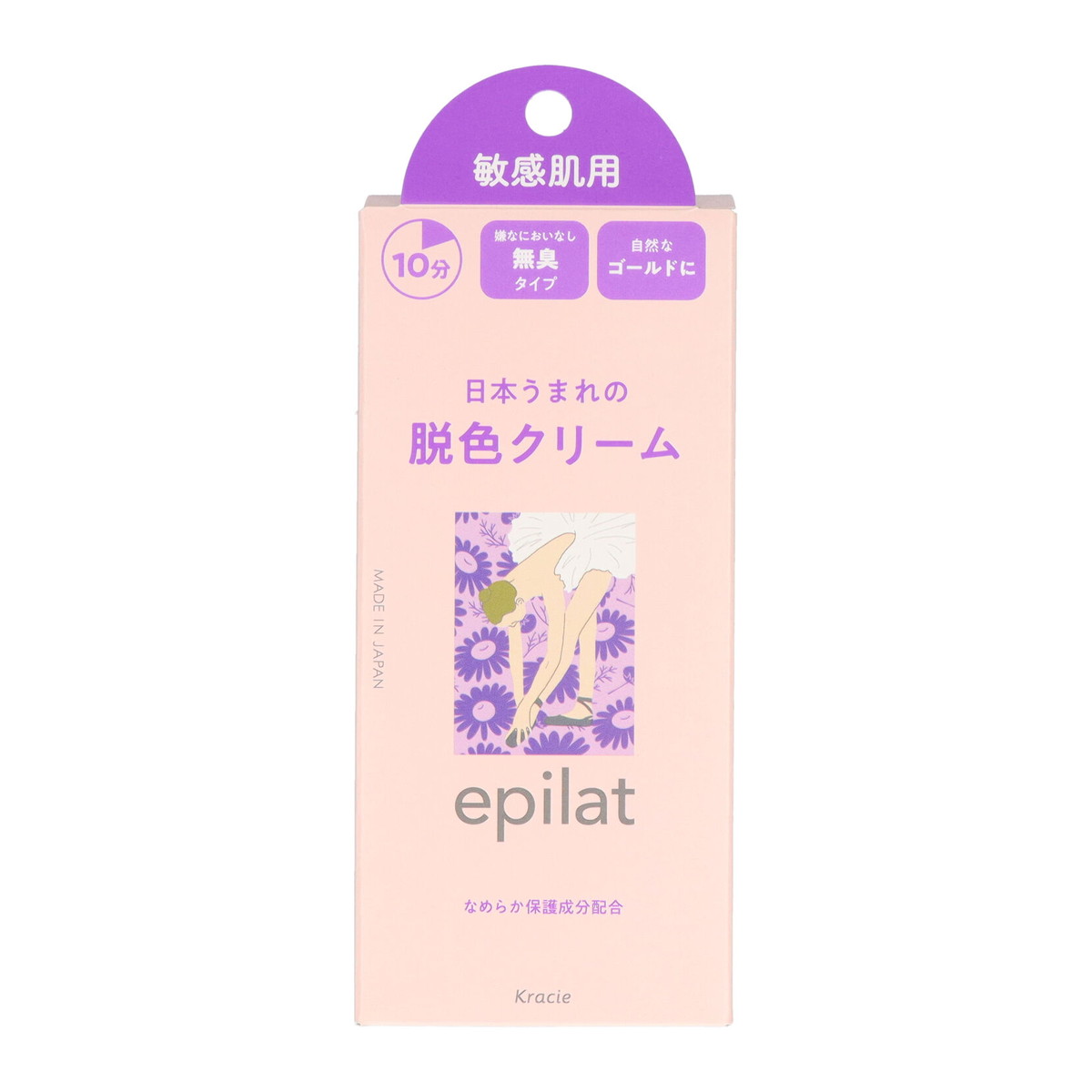 【送料お得・まとめ買い×9個セット】クラシエ エピラット 脱色クリーム 敏感肌用 ...