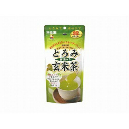 【あわせ買い2999円以上で送料お得】宇治園 とろみ抹茶入り玄米茶100g