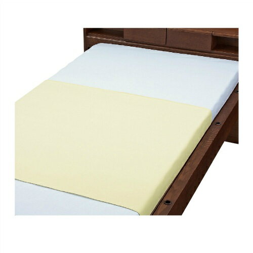 【あわせ買い2999円以上で送料お得】ウェルファン ポリスムース防水シーツ クリーム 1枚入145×90cm　/4967991418626/