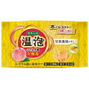【あわせ買い2999円以上で送料お得】アース製薬 温泡 こだわり桃 炭酸湯 甘熟黄桃 1錠